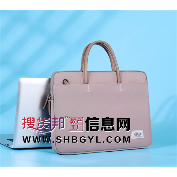 2023春夏男女新款手提电脑包单肩轻薄笔记本包商务简约手提公文包图1