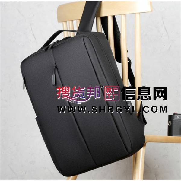双肩包男生日常出门商务出差电脑背包书包男轻薄双 肩背包批发图2