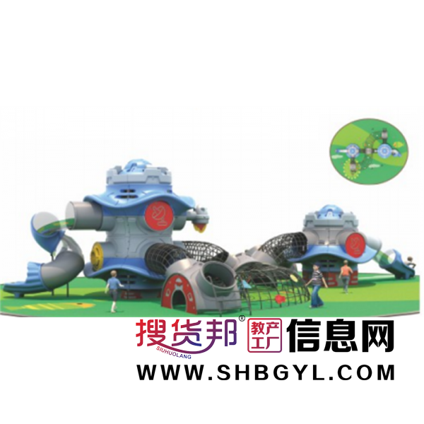 幼儿园户外大型游乐设施儿童游乐曲面攀爬系列LDX 09402图1