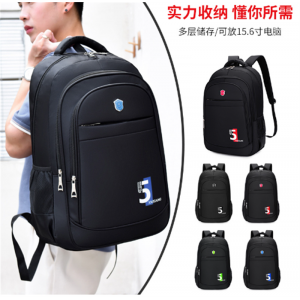批发男士背包商务电脑包韩版时尚中大学生书包休闲旅行双肩包