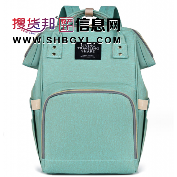妈咪包多功能双肩包母婴包大容量妈妈包干湿分离便携储耐双肩背包图1