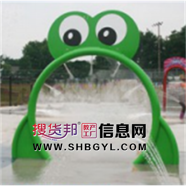 幼儿园游乐设施儿童游乐水上乐园系列青蛙喷水LDX 10005图1