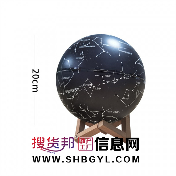 纯英文亚马逊线条发光地球仪家居装饰品创意新奇特礼品图2