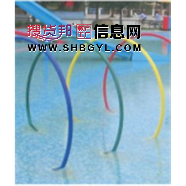 幼儿园游乐设施儿童游乐水上乐园系列戏水圈(七个)LDX 10017图1