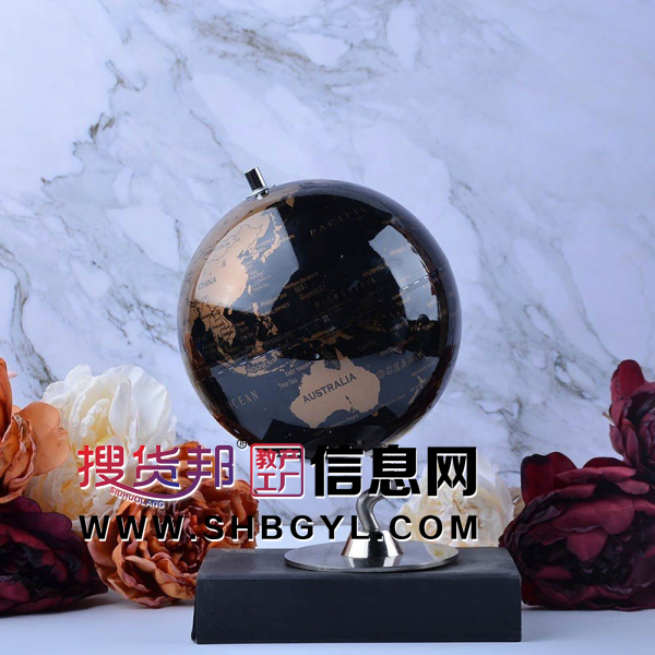 奢侈品家居地球仪装饰新设计现代风格简单的家居装饰用金属图1