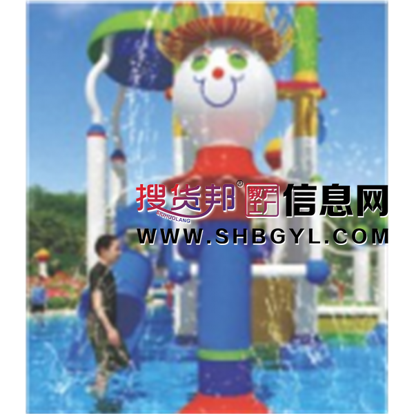 幼儿园游乐设施儿童游乐水上乐园系列小丑喷水LDX 10018图1