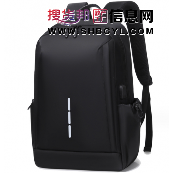 厂家直销通勤双肩包男款出差旅行简约商务电脑背包大容量学生书包图1