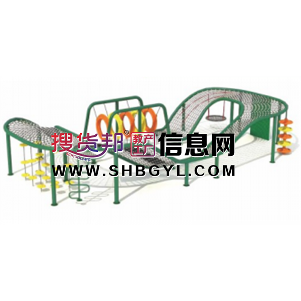 幼儿园游乐设施儿童户外游乐体能爬网系列LDX 10402图1