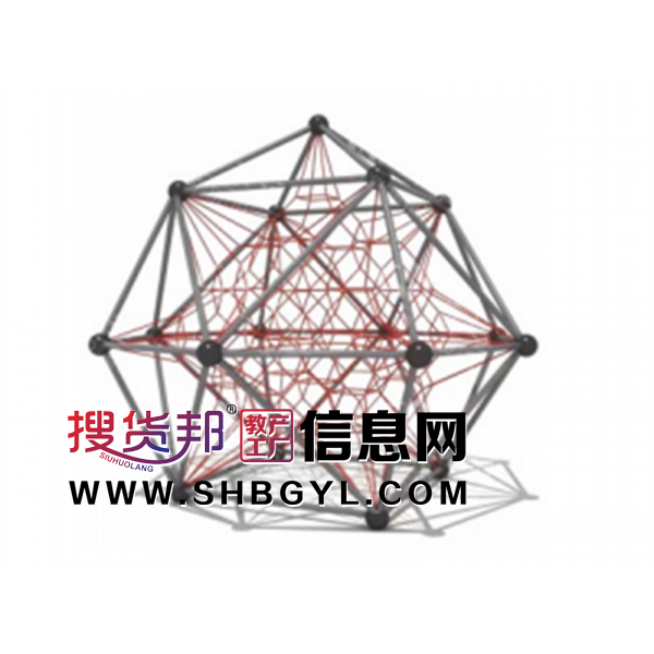 幼儿园游乐设施儿童户外游乐体能爬网系列太空网球LDX 10604图1