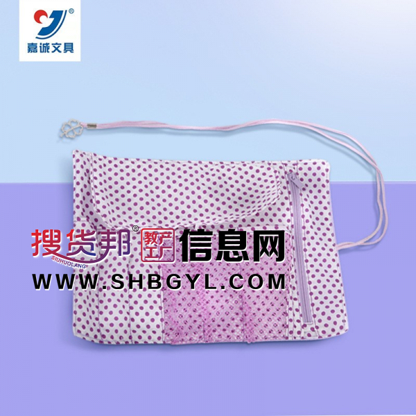 可爱少女清新卷笔袋简约女款卷笔袋美术艺术生文件收纳袋图2