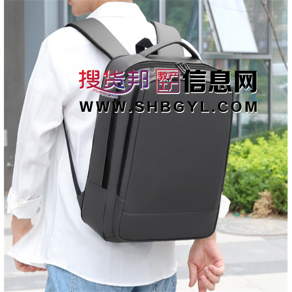 跨境牛津布背包15.6寸轻便电脑背包防泼水厂家直供商务双肩包批发图2