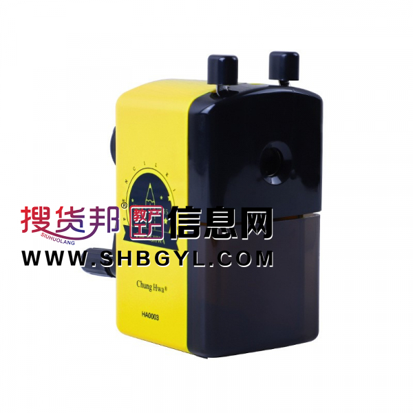 粗三角铅笔卷器大口径削铅笔器多功能手摇卷笔刀儿童文具图2