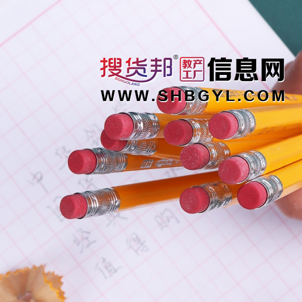 中华牌文具皮头HB六角杆学生书写写字幼儿园练字商务办公铅笔图1