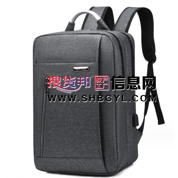 厂家直供牛津布双肩包背包男商务电脑背包大容量防泼水旅行包批发图2