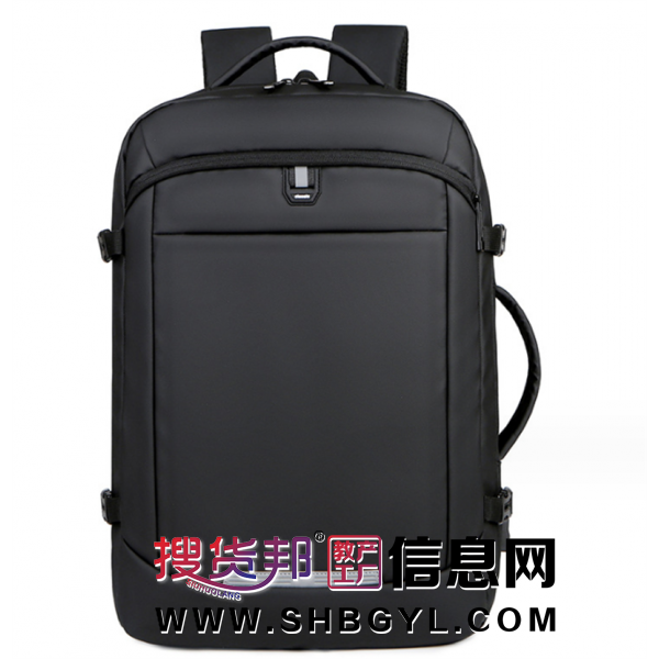 2023新款商务通勤双肩背包时尚男出差旅行15.6寸防泼水电脑包批发图1