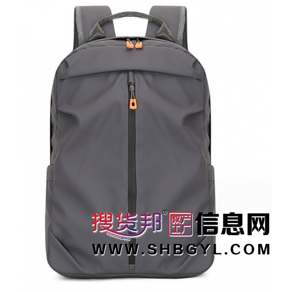 双肩背包男2023新品商务休闲电脑背包学生书包usb充电旅行双肩包图2