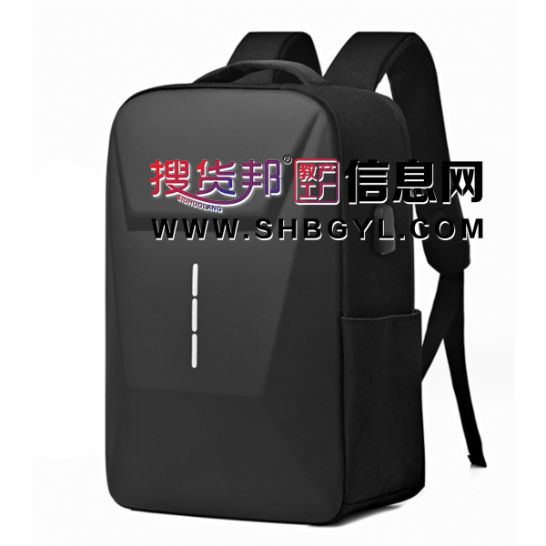 新款防盗男女通用硬壳双肩包防水大容量电脑背包大学生情侣书包潮图1