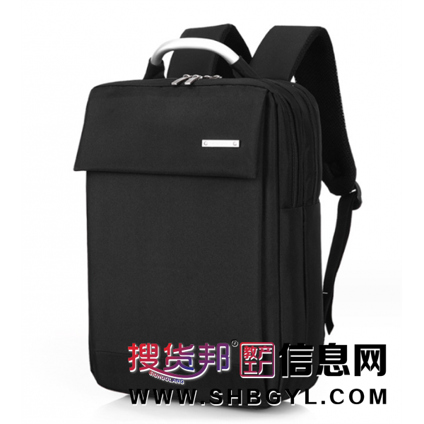 背包双肩包男商务背包休闲户外学生书包女电脑背包印logo双肩背包图1