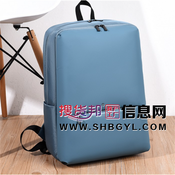 新款商务双肩包男款防水电脑背包牛津布书包大学生旅行背包礼品图2