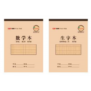 甘肃学生本数学生字写字作文本-抄录本精美简约笔记笔记本作业本