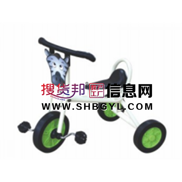 幼儿园游乐设施儿童户外娱乐童车系列幼儿小斑马三轮车LDX 12004图1