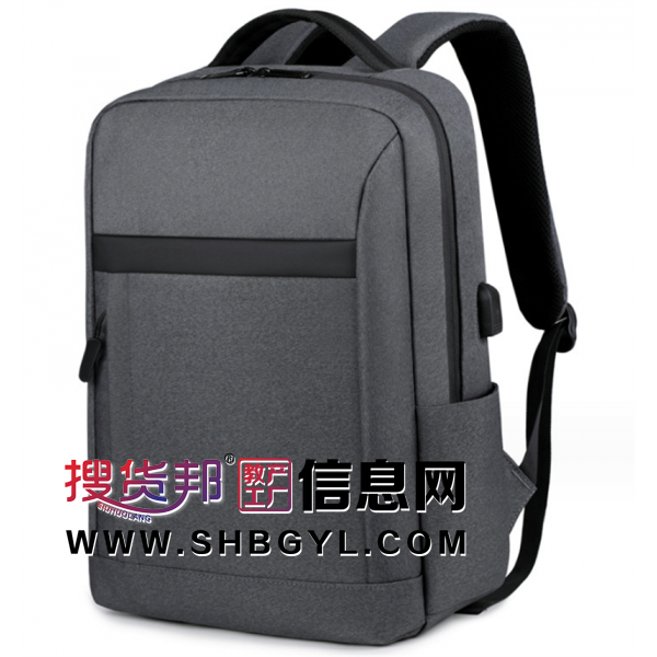 背包双肩包男商务背包休闲户外学生书包女电脑背包印logo双肩背包图2