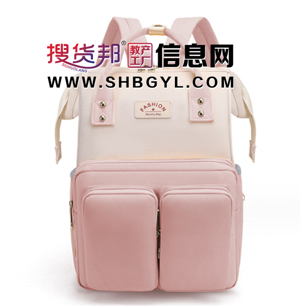 新款大容量妈咪包时尚母婴包多功能妈妈包外出宝妈包双肩背待孕包图2
