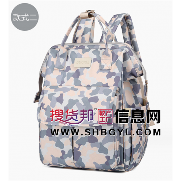 新款卡通多功能保温大容量妈咪包尿布奶粉奶瓶待产包母婴包图1