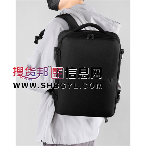 2023新款电脑包双背手提两用商务包出差旅行必备批发印制LOGO图1