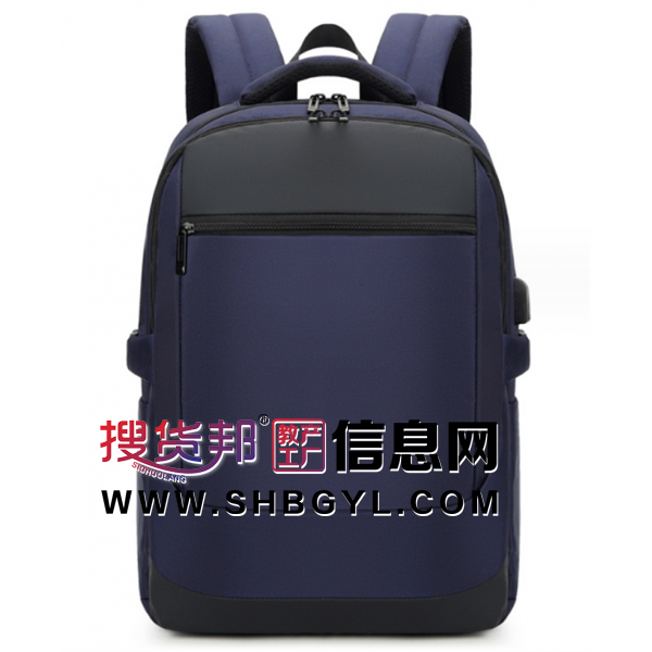 2023新款商务男士电脑双肩背包出差旅行户外大容量行李包图2
