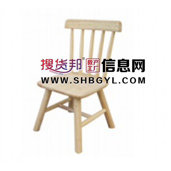 幼儿园基础设施实木家具系列温莎椅(木蜡油)图1