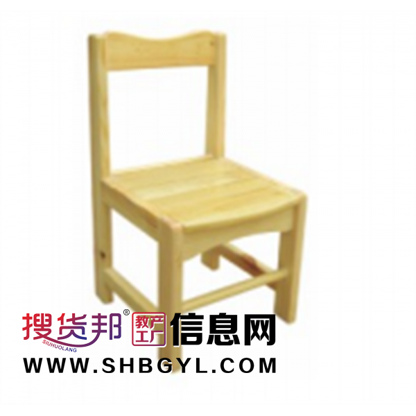 幼儿园基础设施实木家具系列原木造型椅图1