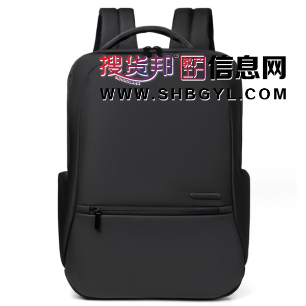 背包双肩包男商务休闲户外学生书包电脑包印logo多功能背包USB图1