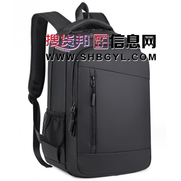 简约时尚双肩包男 2023新款背包 商务通勤旅游出行包大气电脑包包图1
