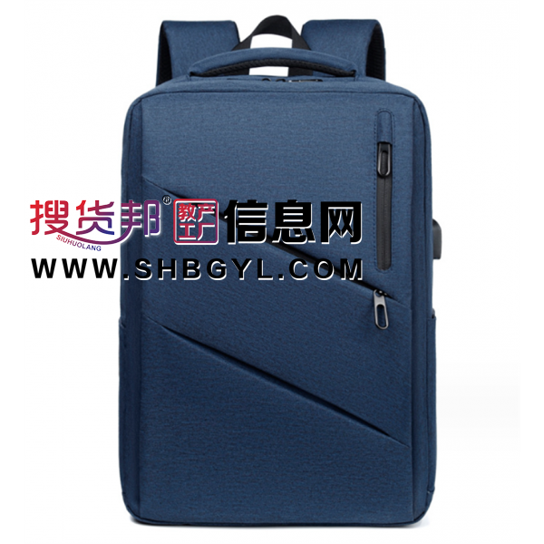 2022年皮卡诺新款双肩背包17寸电脑背包双层商务背包白领上班族背图2