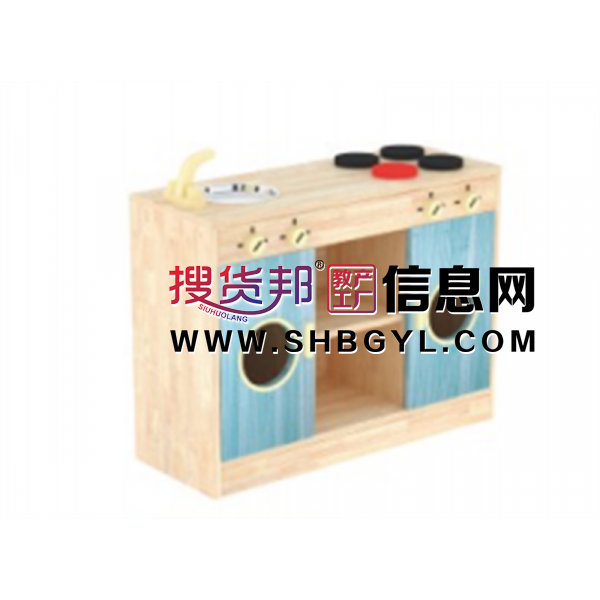 幼儿园基础设施实木家具系列小厨房图1