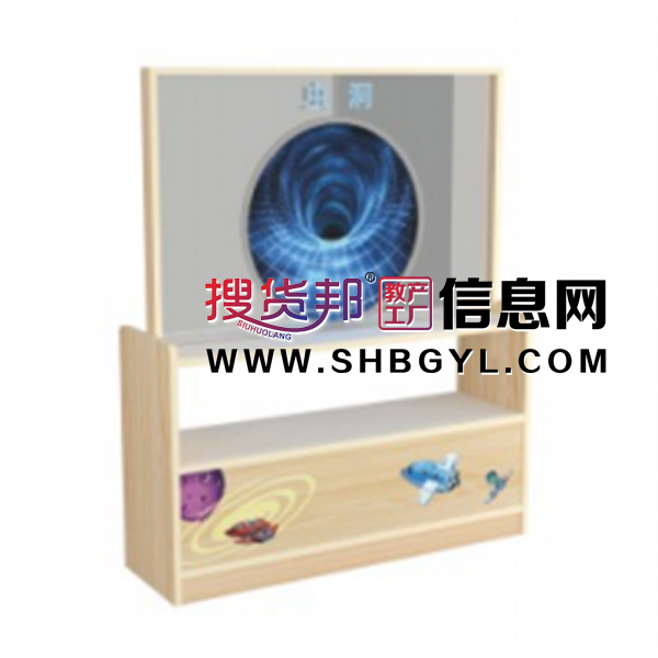 幼儿园基础设施实木家具系列画板柜图1