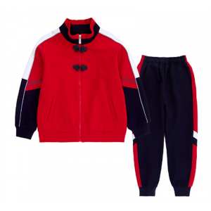幼儿园园服春秋装运动会服装三件套中小学生校服套装儿童班服