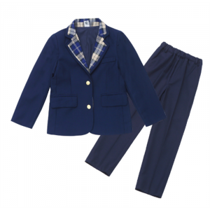 高颜值小学生校服套装中学生班服春秋装西服三件套英伦风礼服幼儿园园服