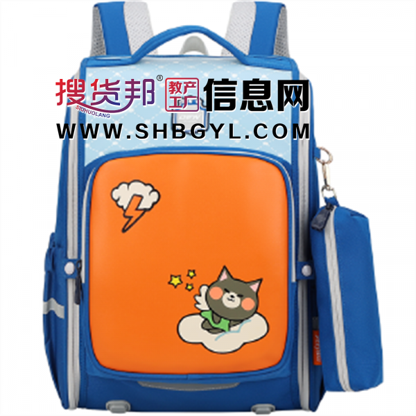 韩版定型书包1-6年级适用免洗书包轻便护肩儿童背包大容量学生包图1