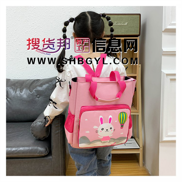 补习袋可双肩大容量手拎包加大加厚中小学生美术包斜跨撞色补课包图1