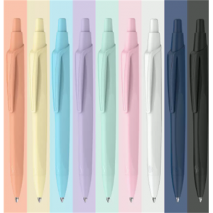 瑞克Reco中性笔速干考试学生日用办公签字按动水笔可换芯G2笔芯0.5mm