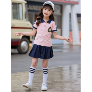 小学生运动会统一班服短袖短裤两件套儿童校服幼儿园园服夏季套装