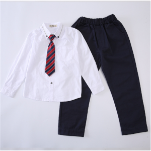 春季新款中小学生校服 儿童针织开衫校服套装 幼儿园园服批发
