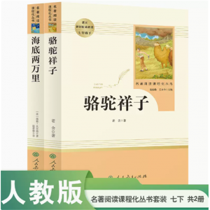 套装名著阅读课程化丛书七年级下册海底两万里骆驼祥子人民教育出版社
