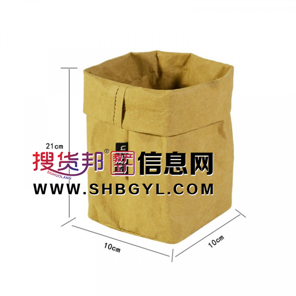 笔筒 油画棒收纳筒勾线笔秀丽笔收纳袋ins风收纳袋可水洗牛皮纸图2