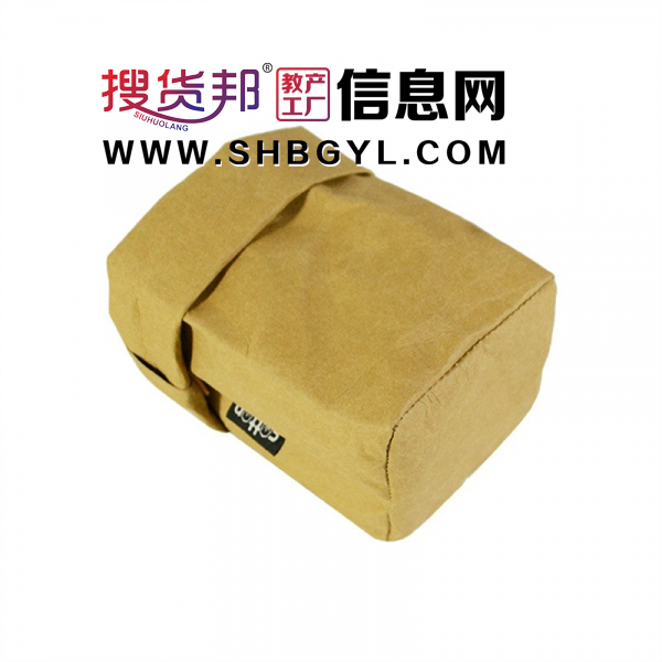 笔筒 油画棒收纳筒勾线笔秀丽笔收纳袋ins风收纳袋可水洗牛皮纸图5