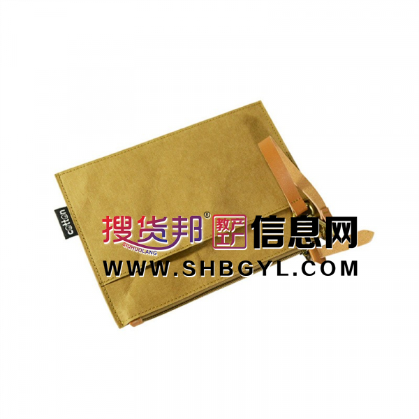 水洗牛皮纸购物袋 可水洗联名同款购物袋 杜邦纸托特包手提袋图4