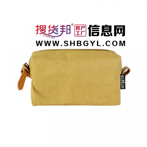 笔袋ins风文具袋创意校园牛皮纸简约防水文具包复古图3
