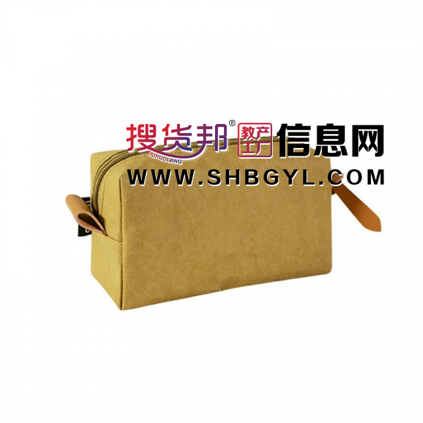 笔袋ins风文具袋创意校园牛皮纸简约防水文具包复古图4